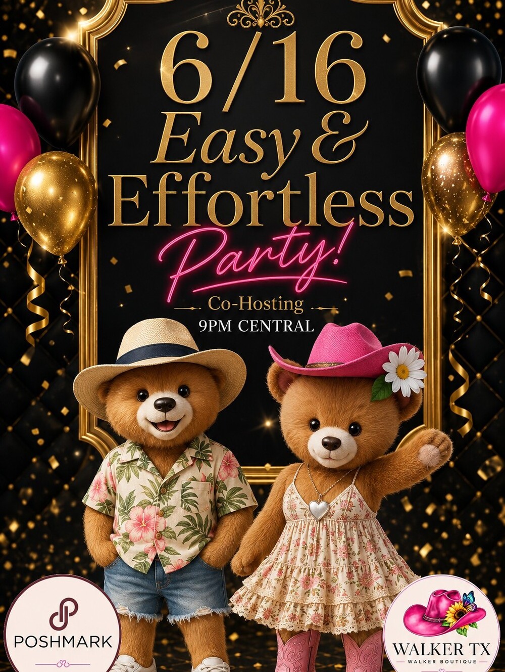 6/16 Easy & Effortless Party!|Co-Hosting 9pm Central - Picture 3 of 8